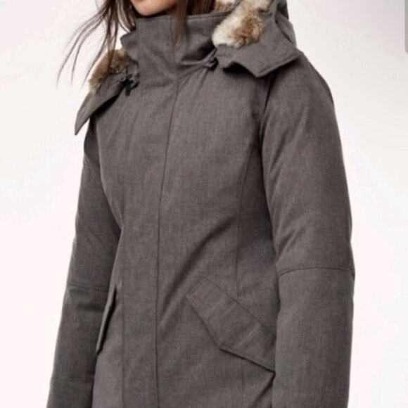 Aritzia Babaton Oskar Mid-length Goose-down Parka Jacket - Picture 4 of 9